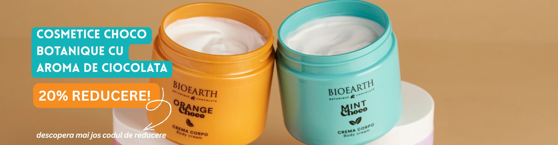 Cosmetice Naturale cu ciocolata Choco Botanique Bioearth